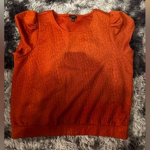 Ann Taylor Cheetah Shirt